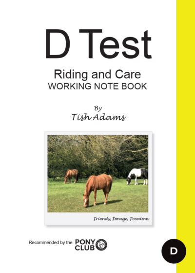D Test Riding And Care